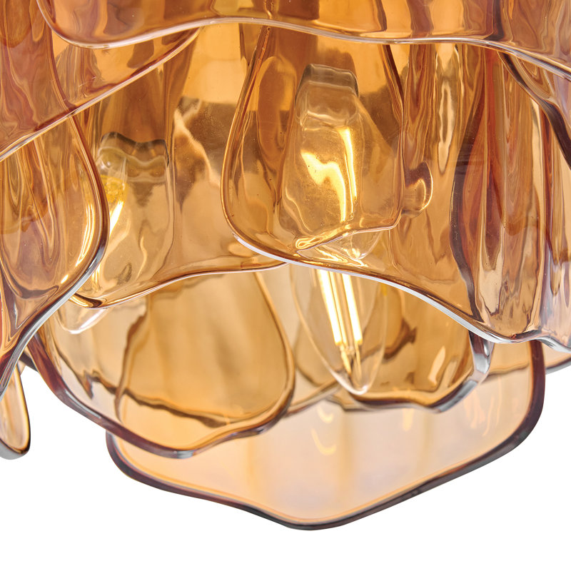 Fantine 6 - Light Pendant, Amber