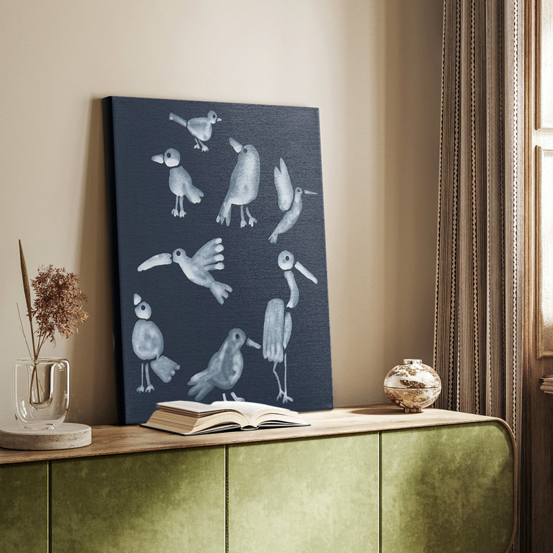 Flock II - galerie Cavas sur mesure, H 27 po x l 18 po
