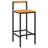 Ensemble de bar en osier avec tabourets Domeeka-88468384