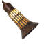 19" Wide Stained Glass Pond Lily 4 Light Fan Light-110857586