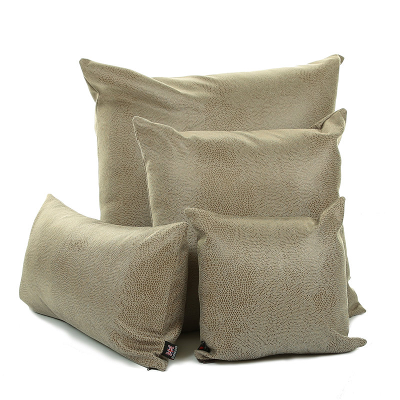 Cheer Animal Print Square Cushion, 43 x 43cm, Beige
