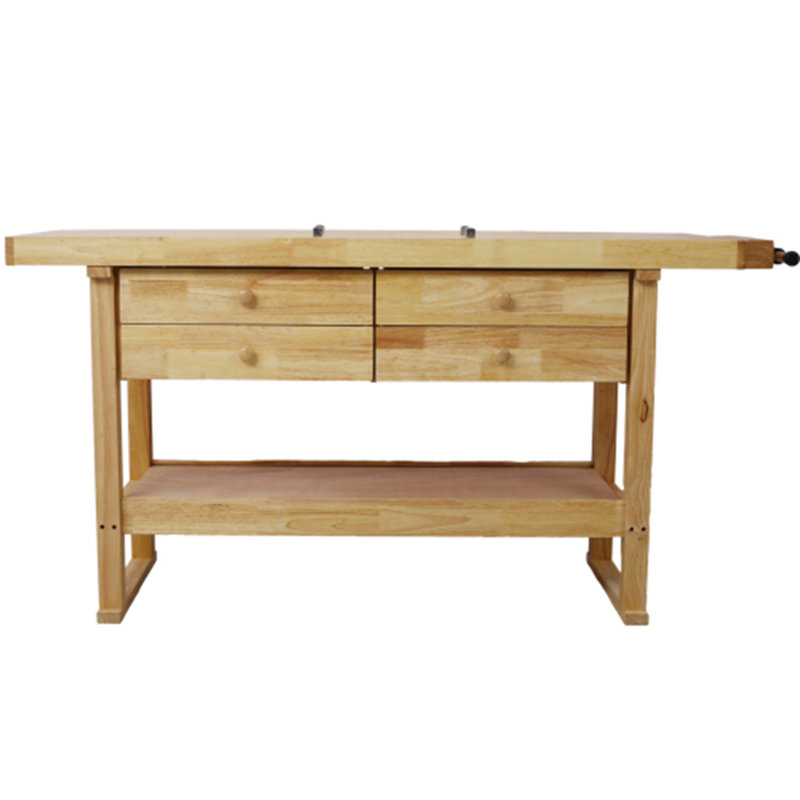 Établi en bois pour atelier et maison