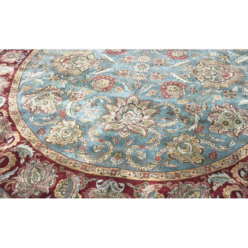 Wool Floral Area Rug