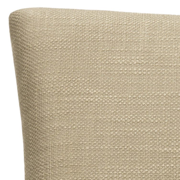Abby 16.7'' H Upholstered Side Chair, Gold/Brown 