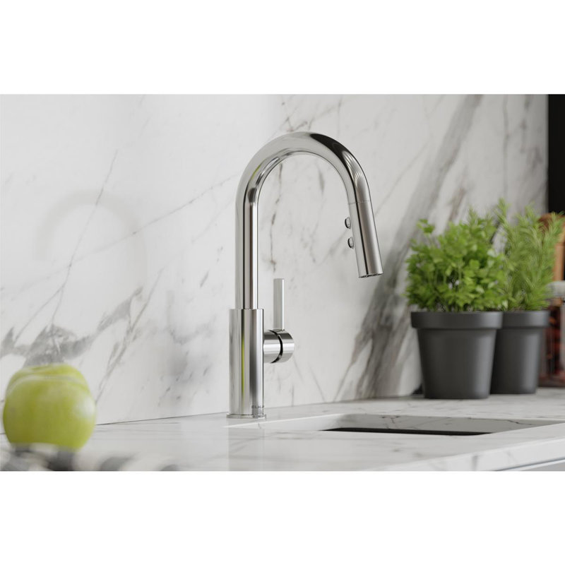 Avado Pull Down Bar Faucet, Chrome