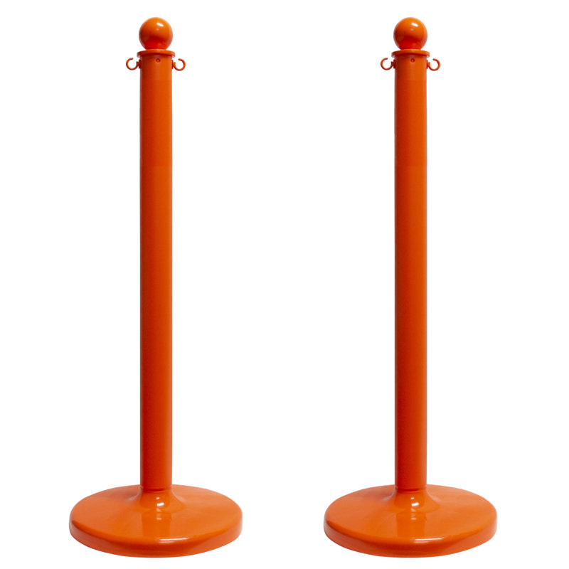 Poteau en stanchion, Orange