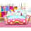  Fauteuil à billes rose Unicorn
