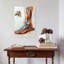 «Anatomical Leg and Skull», art mural rétro-129142842