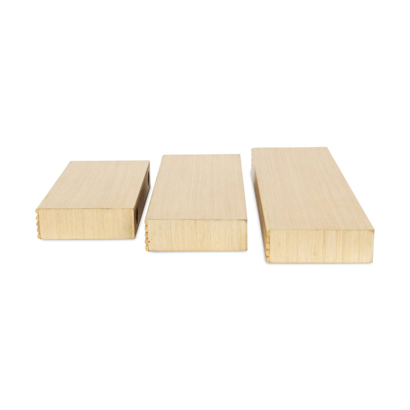 Chanceton 3 Piece Floating Shelf