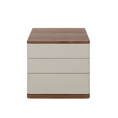 46cm W Manufactured Wood Bedside Table