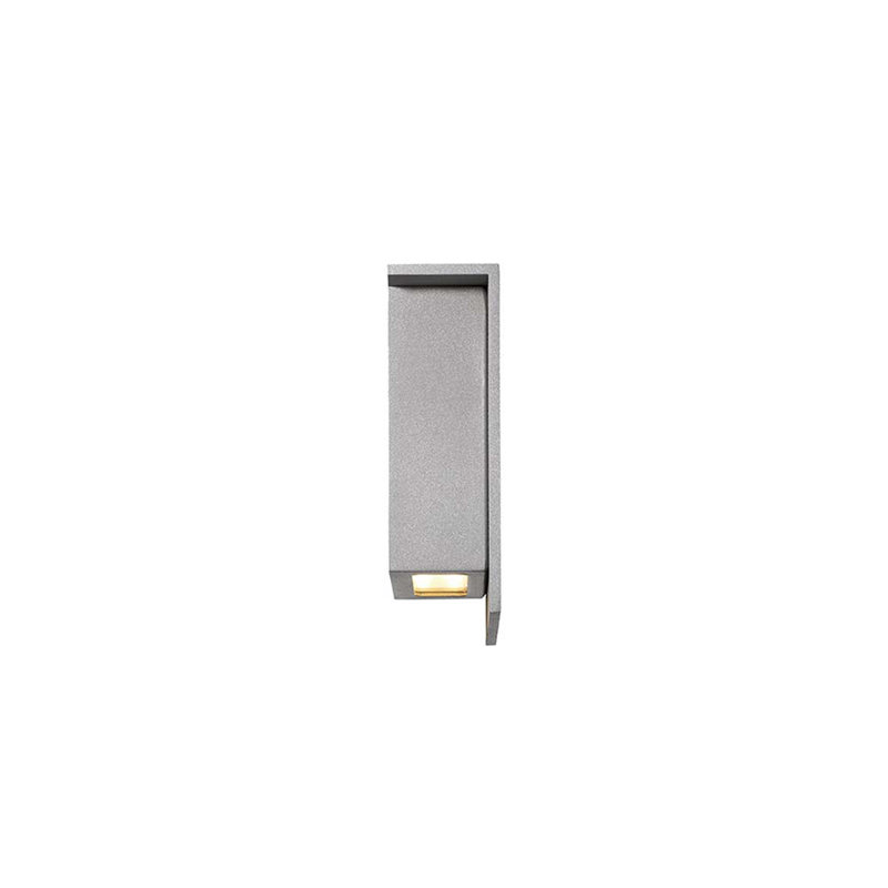 Square - Light LED Outdoor Bulkhead Light, Bronze, 8" H x 8" W x 2.375" D