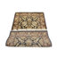 Tapis oriental noir à motif floral 3X5 Agra Jaipur-128598075