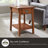 Mission Solid Wood Side Table-19048007