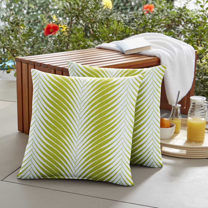  Housse et insert de coussin décoratif intérieur / extérieur Sunbrella®, Brun, 22 po x 22 po