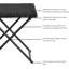Capri 40cm Square Folding Table-103870758