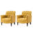 Orme 32" W Tufted Genuine Leather Armchair-122503355