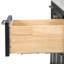 Ensemble de meuble-lavabo simple 60 po en chêne noir Luka