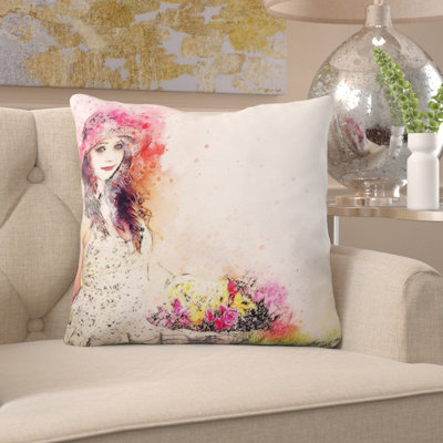 Coussin de fille fille Ronny