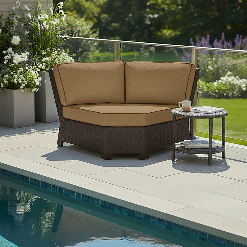 Coussin de remplacement d'extérieur 45 degrés Sunbrella