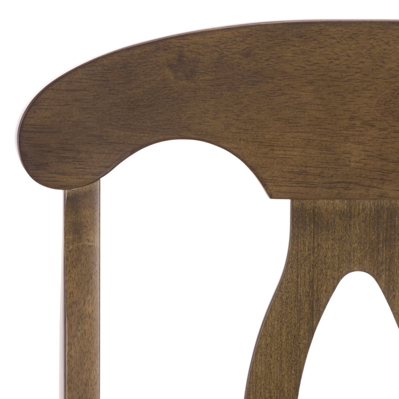 Chaise d'appoint Ottie, Chêne foncé