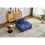 Lit de sol convertible bleu foncé, siège simple modulaire à compression désossée, sans assemblage, chenille pour espaces de vie avec chenille, chambre d'assemblage-1284205656