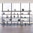 Matana 141.8" Bookcase with Matte Finish-74642665