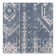 Bonnetta Geometric Machine Woven Polypropylene Indoor / Outdoor Area Rug in Blue/Ivory
