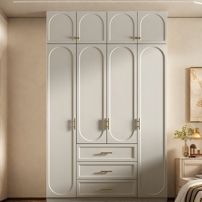 Modern Simple Solid Color Fashion Wardrobe by marlao