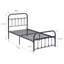 Base de lit simple avec tête de lit et pied de lit Kempst, base de lit plateforme classique en métal, sommier avec support à lattes métalliques robustes, aucun sommier requis, silencieux-1970483957-1973685403