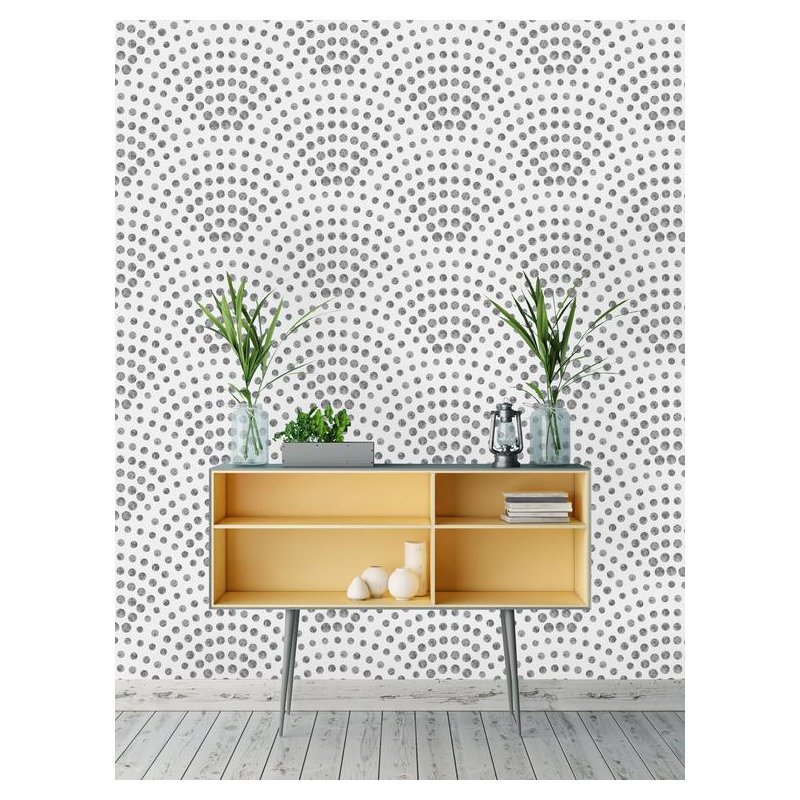 Rouleau de papier peint autocollant amovible L 10 pi x l 25 po Oakden