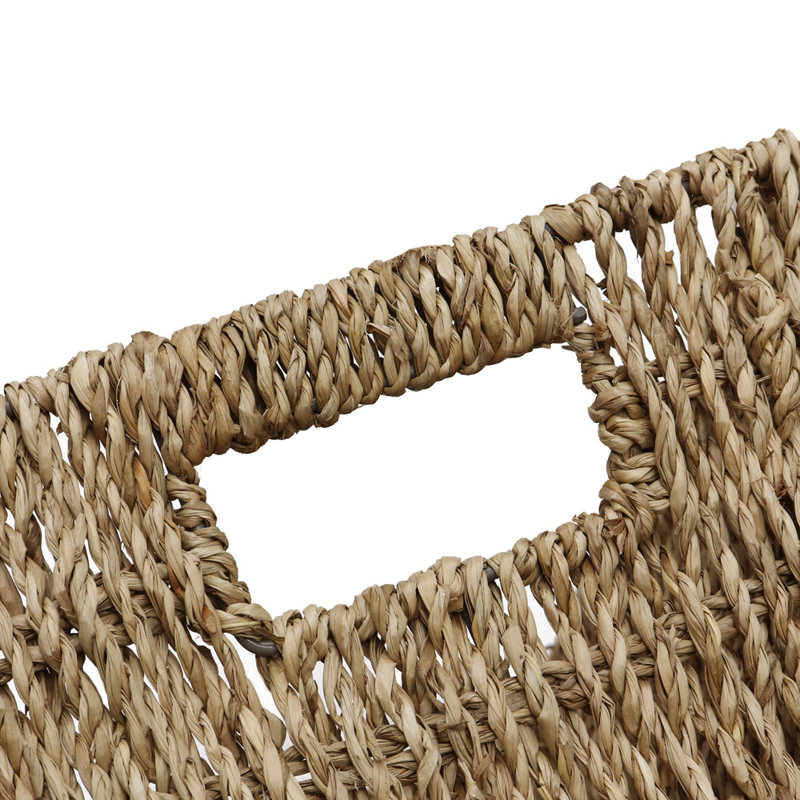 JVL Seagrass Decorative Basket