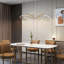 Tykiana 5 - Light Interlocked 5 LED Ring Integrated Geometric Kitchen Island Chandelier-1821218542