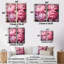 Pivoine rose verte captivante II - impressions sur toile traditionnelles roses-14069293-14069294-14069282