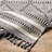 Anfaniola Geometric Machine Woven Area Rug in Gray/Black-253529877