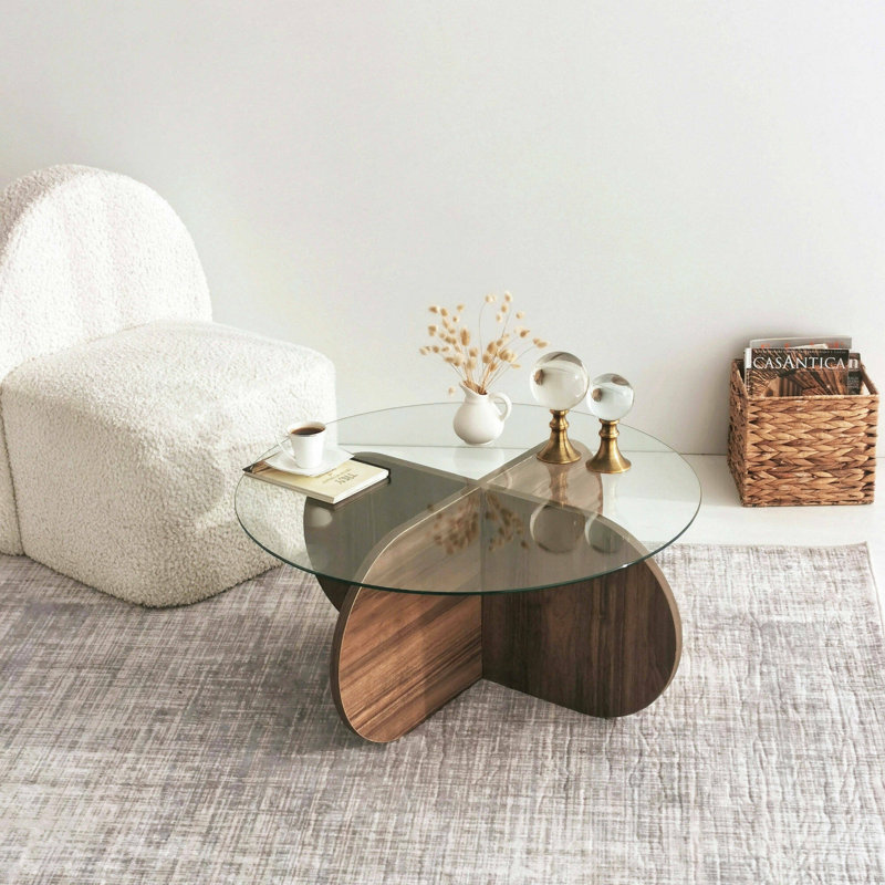 Caprecia Coffee Table, Walnut