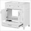 Meuble-lavabo 30 po sans comptoir, armoire de rangement en bois massif-468701503-468701496