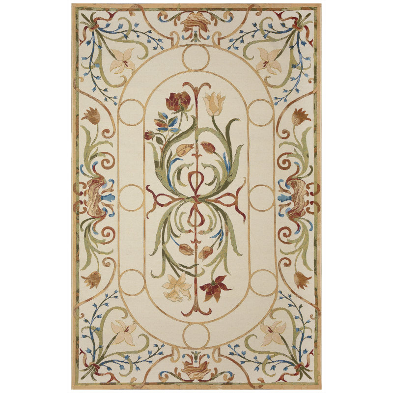 Kincaid Dream Garden Indoor/Outdoor Area Rug, Rectangle 3'3" x 4'11"