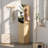 360° Rotating Mirror Cabinet Entryway Storage Solution