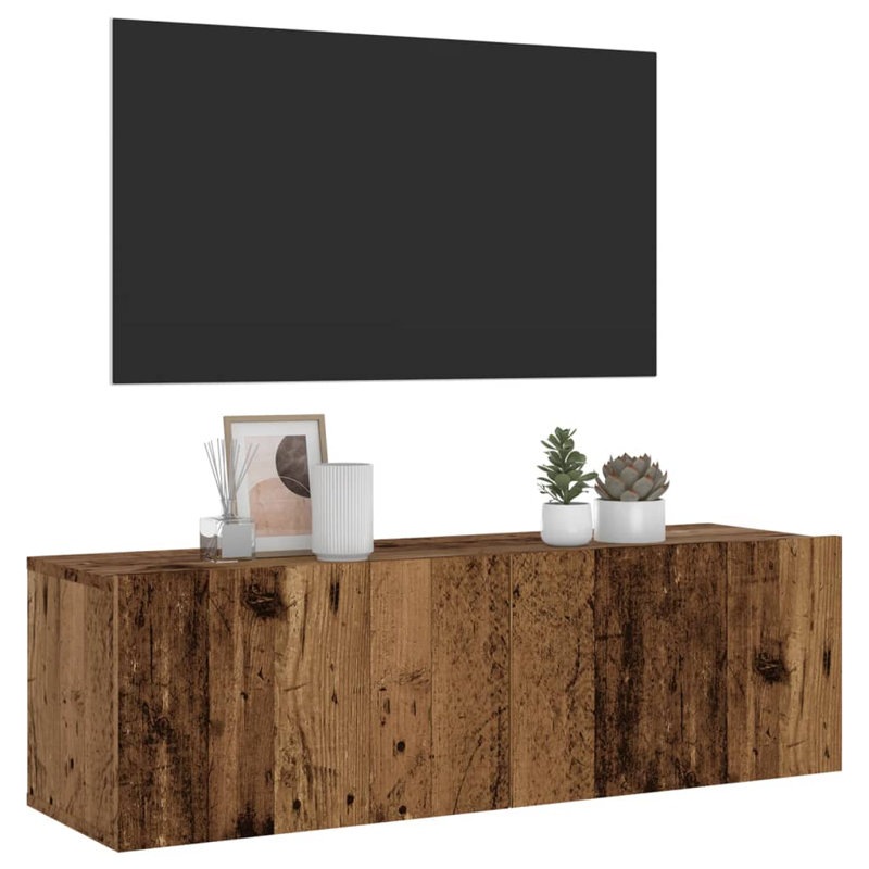 Angeleen TV Stand, Old Wood, 100cm