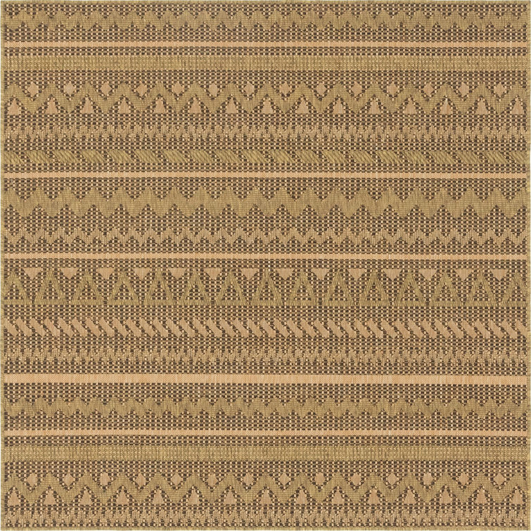 Krystal Geometric Indoor / Outdoor Rug