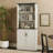 71" Standard Wood Bookcase Cabinet