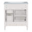 Meuble-lavabo simple 30 po avec plateau en résine Tresean-2146946939