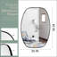 Miroir de salle de bain mural 30 po x 40 po-1309789005