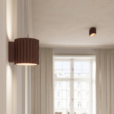 Aura Aluminium Flush Mount