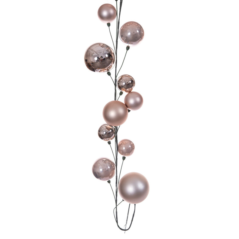 Guirlande Vickerman 10 pi., Rose