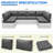 Outdoor Replacement Cushions for Patio Furniture,Water-Resistant Sofa Cushions for Rattan Wicker Sectional Patio Conversation Sets,14-Piece Outdoor Couch Cushions Patio Sofa Cushions-1724609-32913103