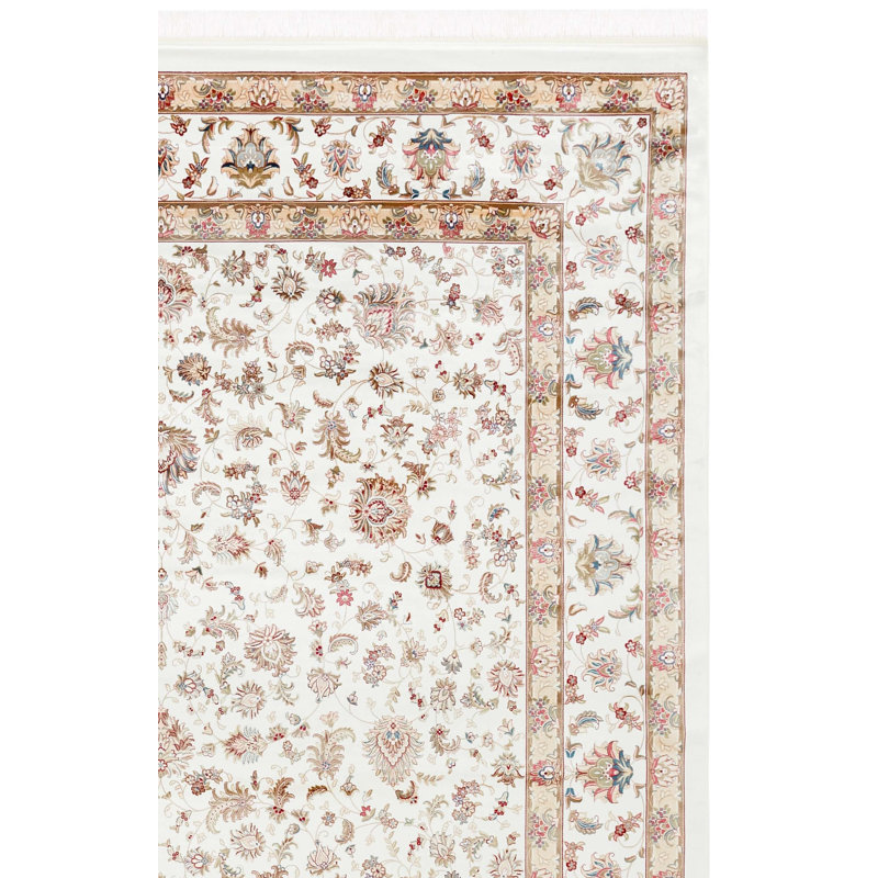 Tapis oriental persan classique en bambou, Rectangulaire 8 pi x 10 pi