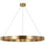 Hughes 6 - Light Solid Brass LED Chandelier by Ralph Lauren