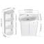 Meuble-lavabo autoportant avec lavabo en céramique et support de rangement 23 po Larry-123844662