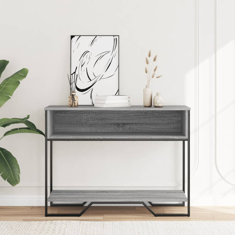 8-5 100cm Console Table, Grey/Sonoma